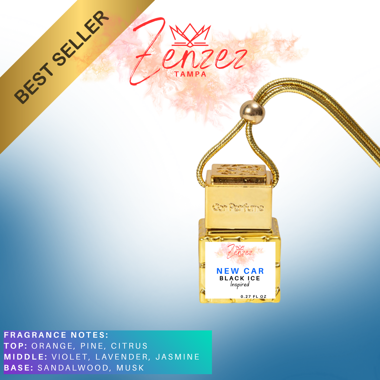 Premium Car Perfumes Golden