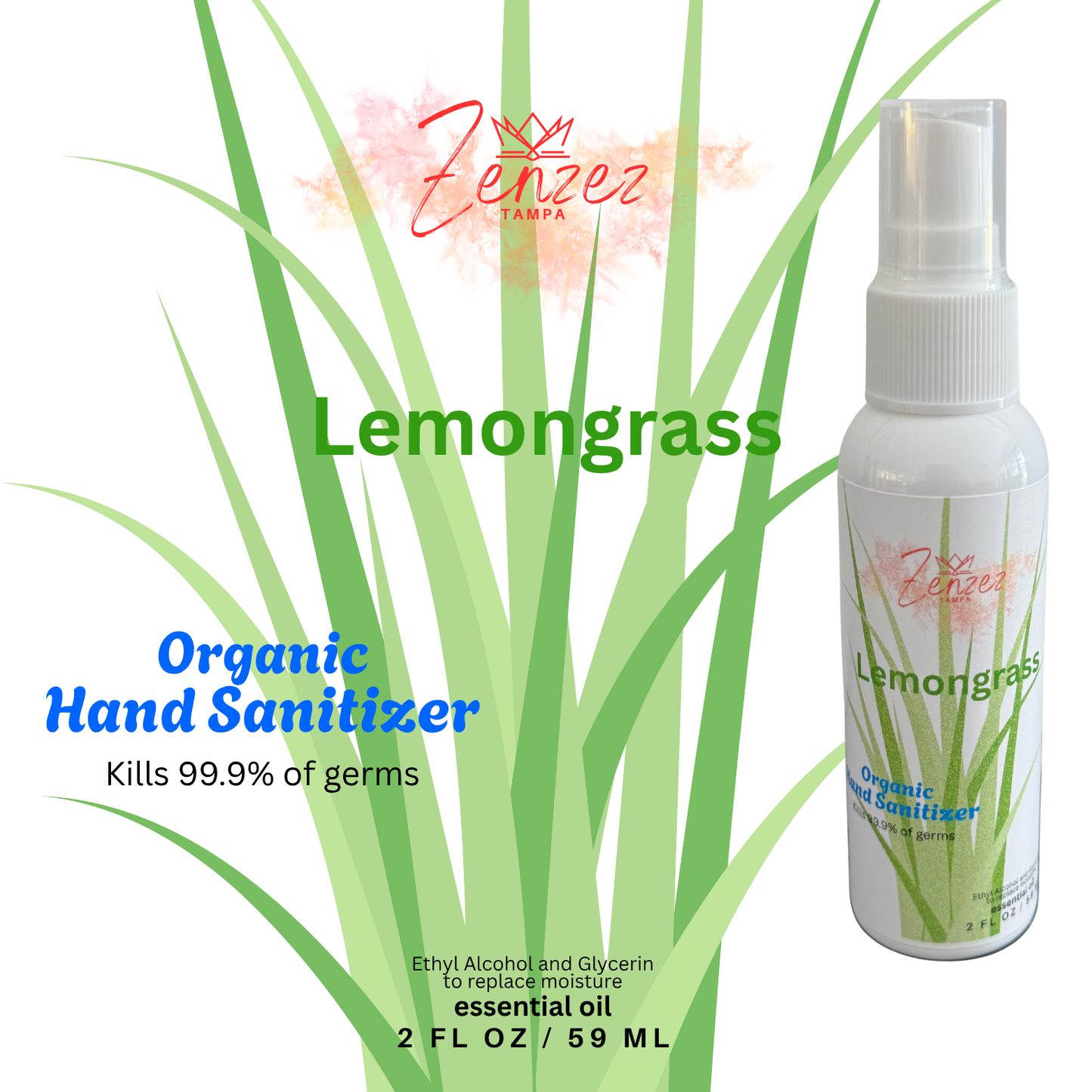 Premium Hand Sanitizer 2 fl oz / 59 ml