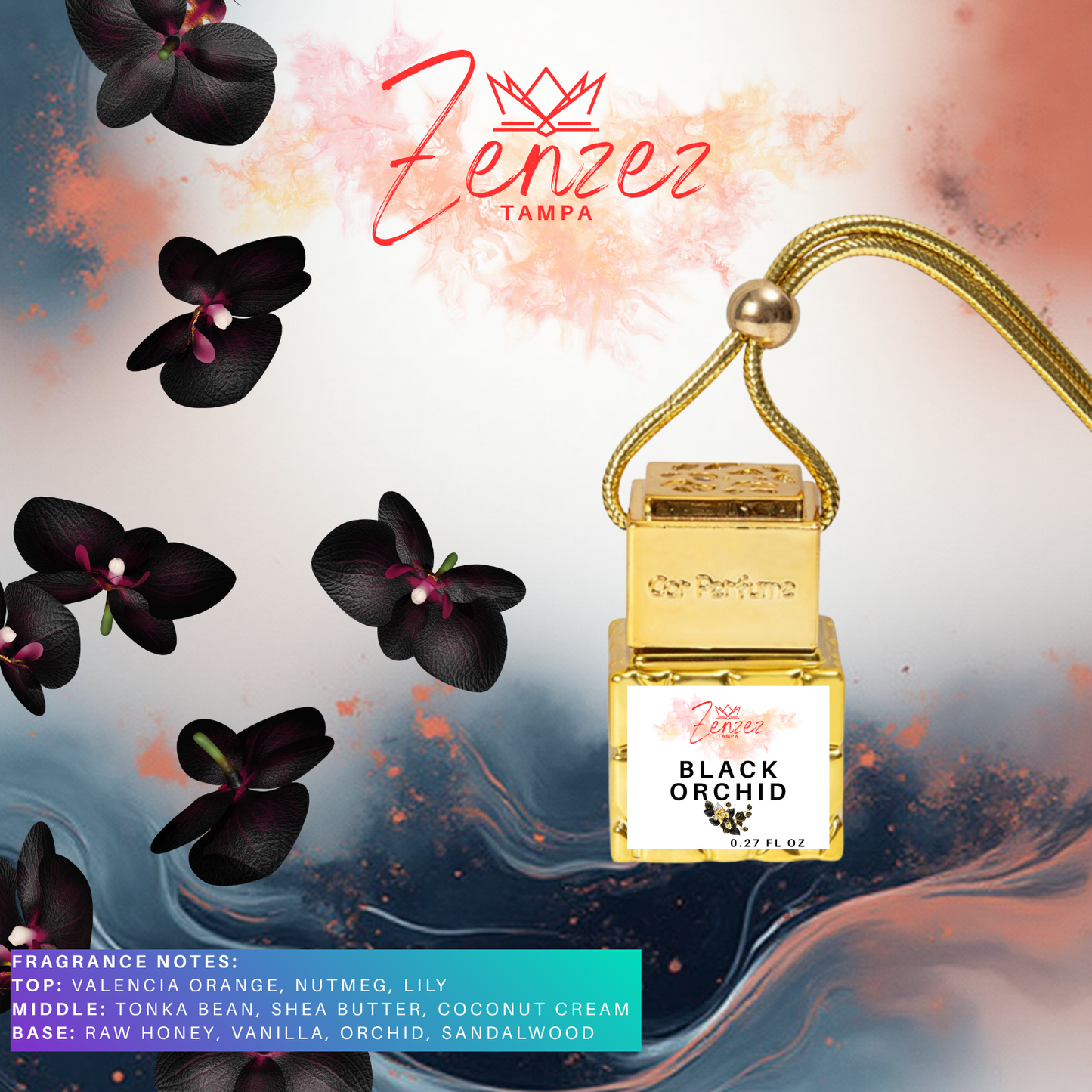 Premium Car Perfumes Golden