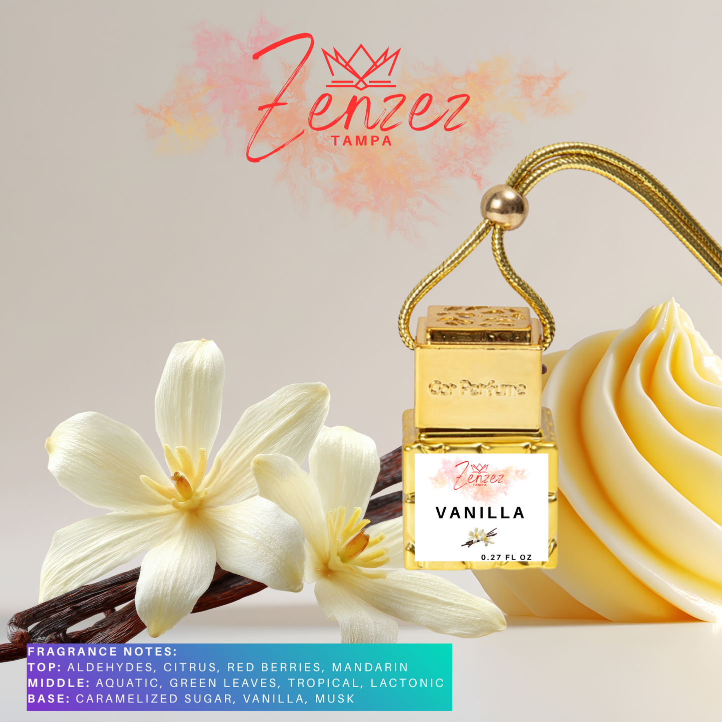 Premium Car Perfumes Golden