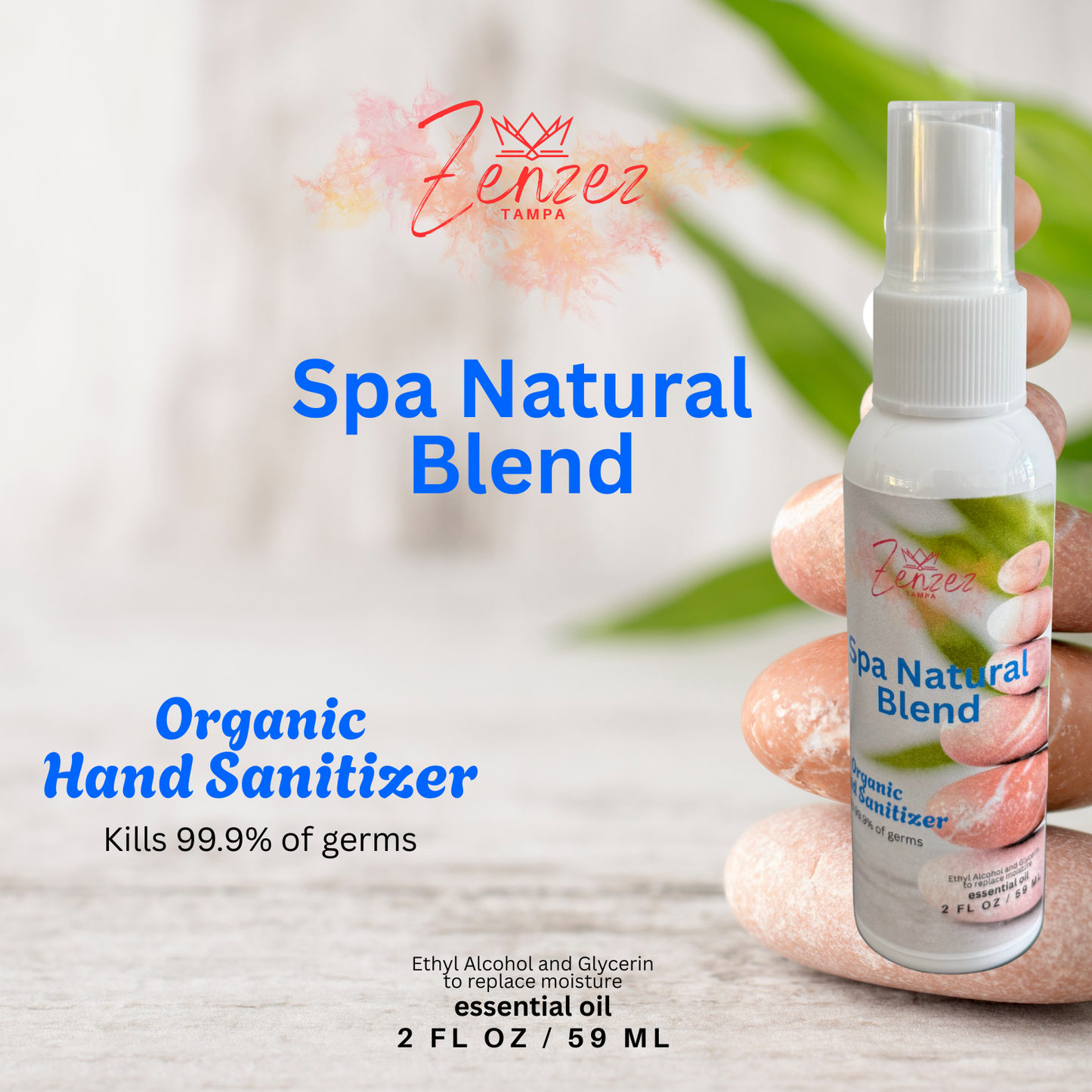 Premium Hand Sanitizer 2 fl oz / 59 ml