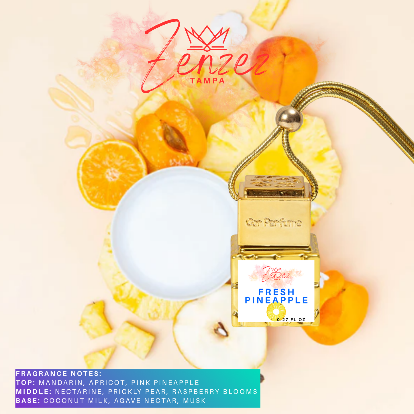 Premium Car Perfumes Golden