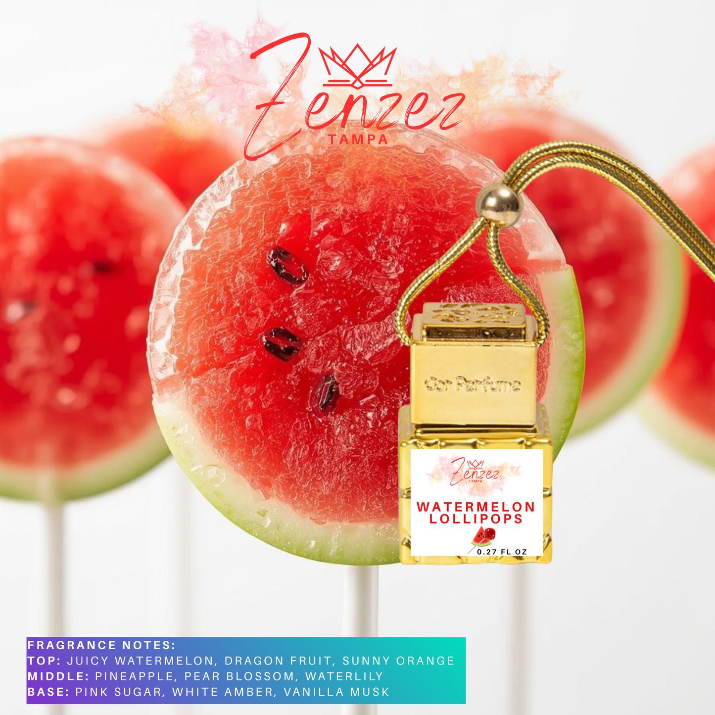 Premium Car Perfumes Golden