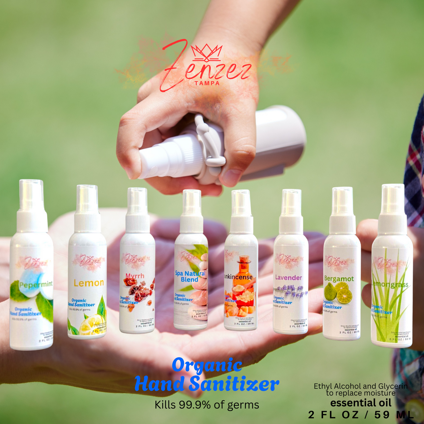 Premium Hand Sanitizer 2 fl oz / 59 ml